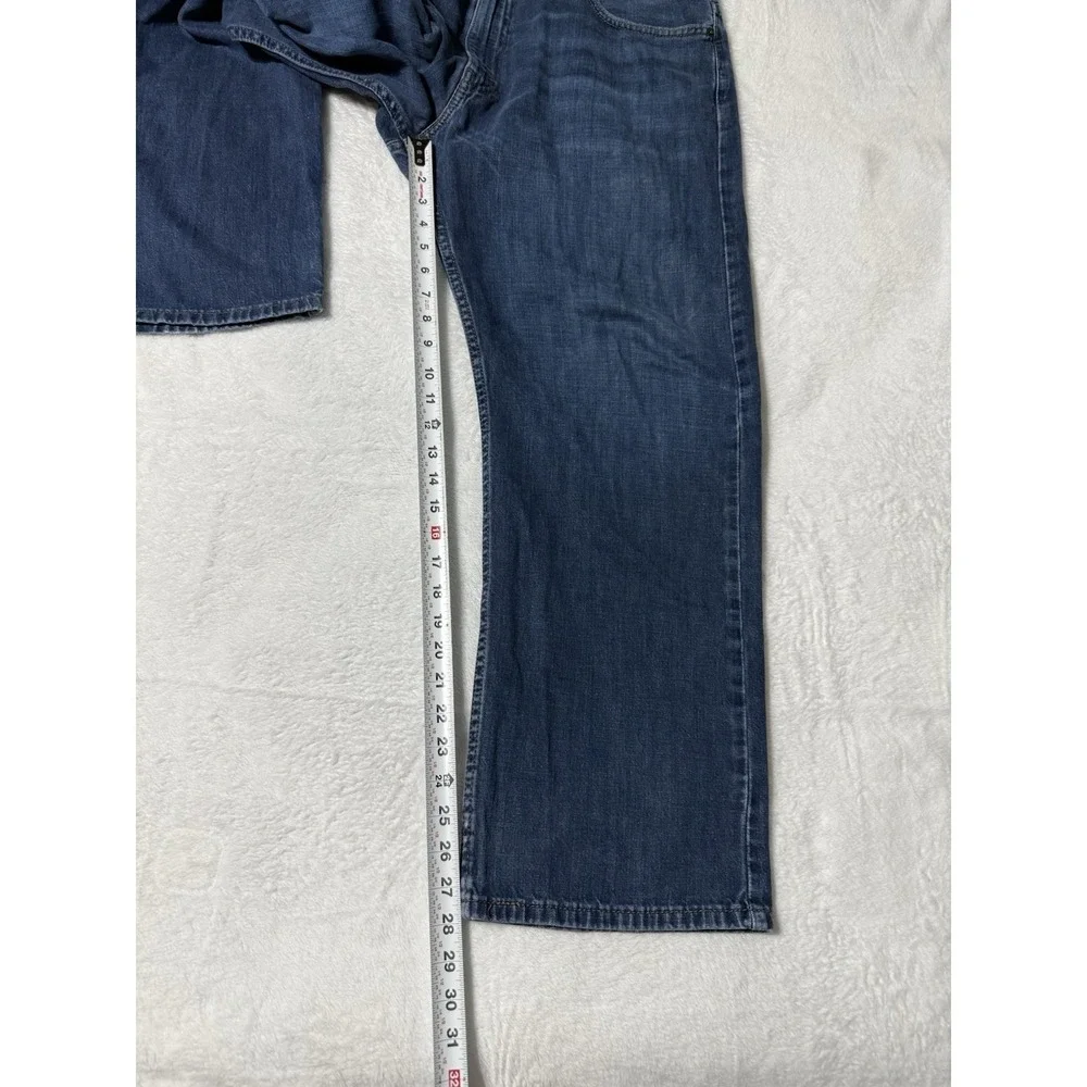 Levis 569 Jeans Mens 39x28 Blue Loose Straight Mid Rise Medium Wash‎
